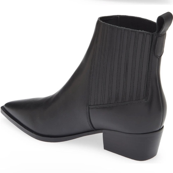 🌸MARC FISHER🌸 Yarita Pointed Toe Bootie Black Size: 5.5 - Picture 2 of 12